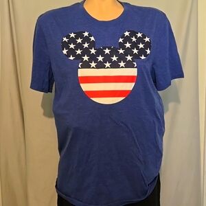 Disney Red, white, and blue Mickey Mouse tee